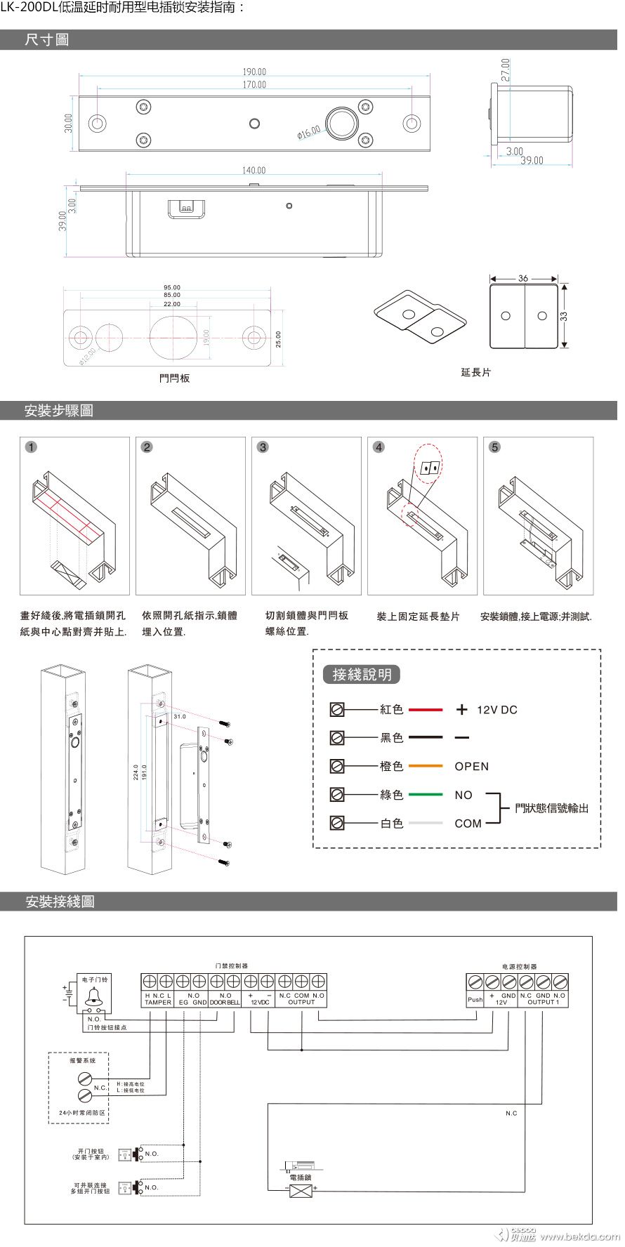 接线示意图