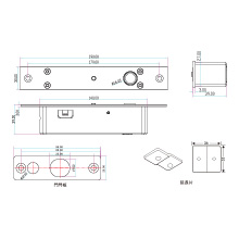 低温延时耐用型电插锁